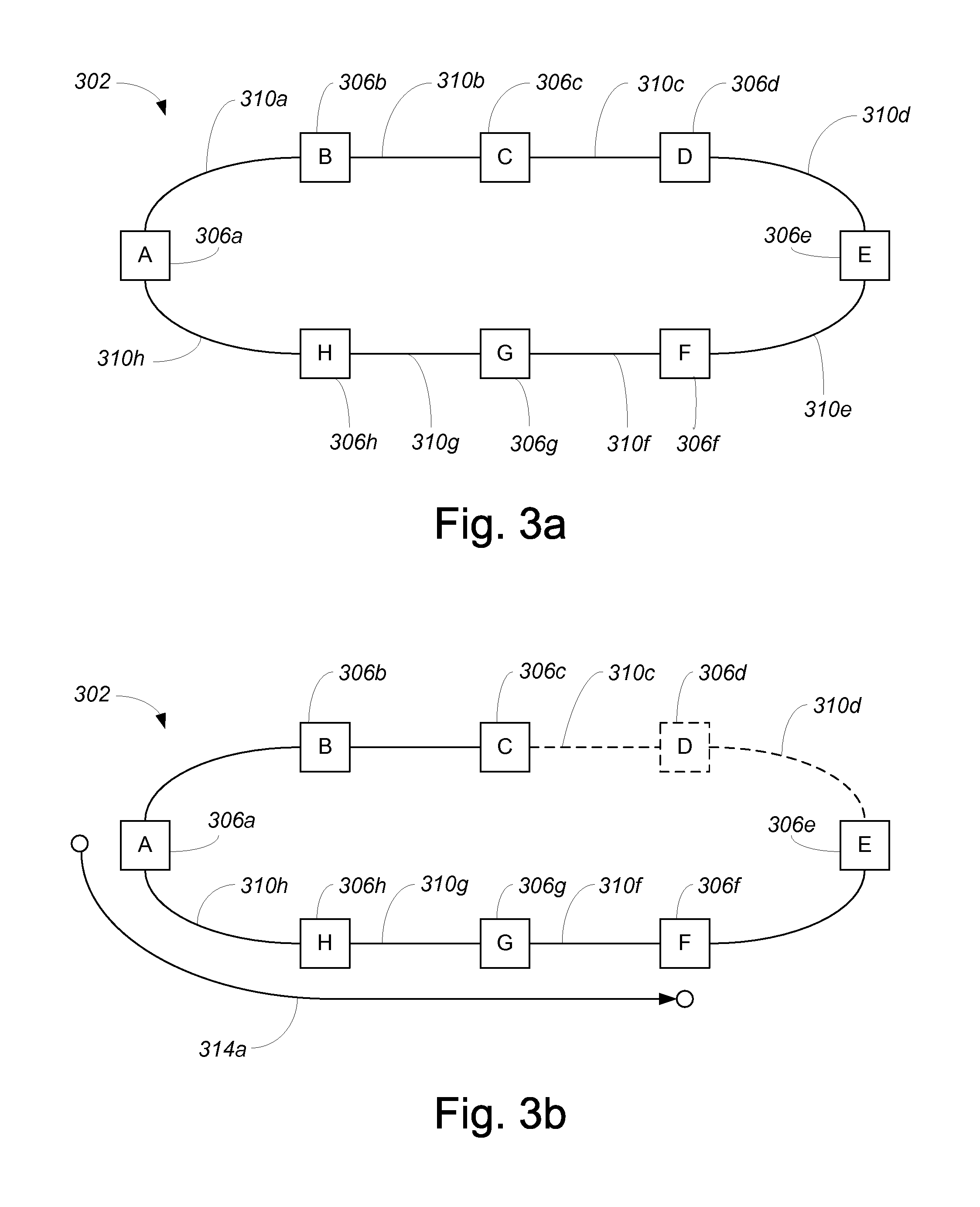 Method and apparatus for computing a path through specified elements in a network