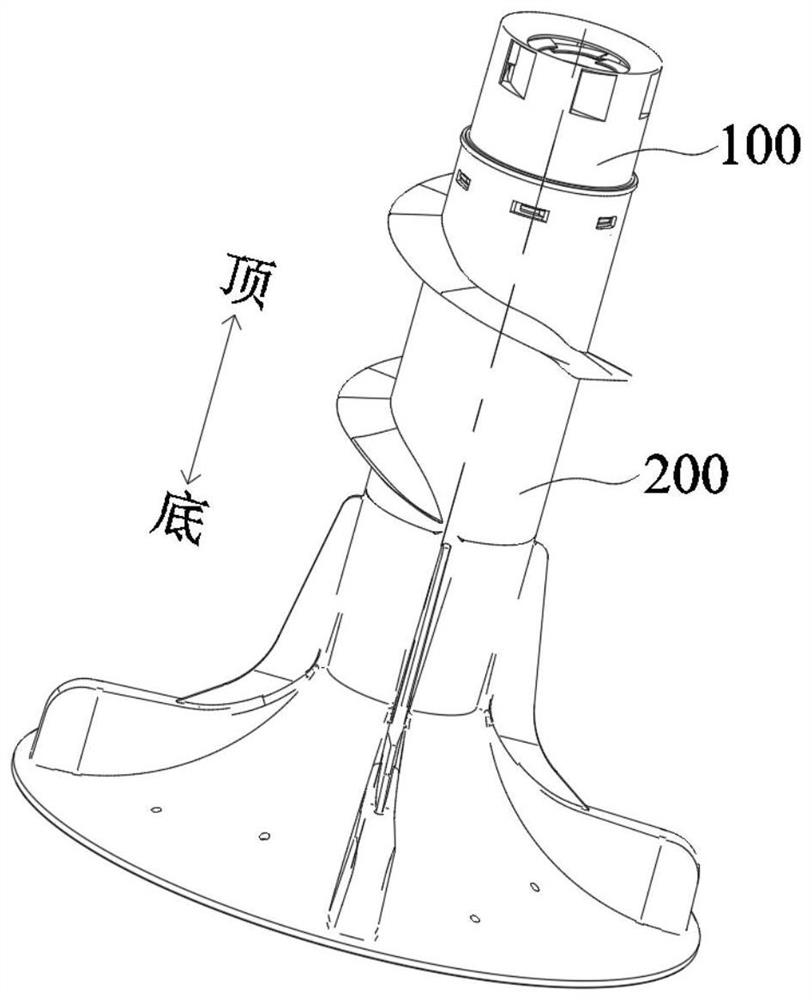 Lotion dispensing device, stirring mechanism, barrel device, washing equipment and control method