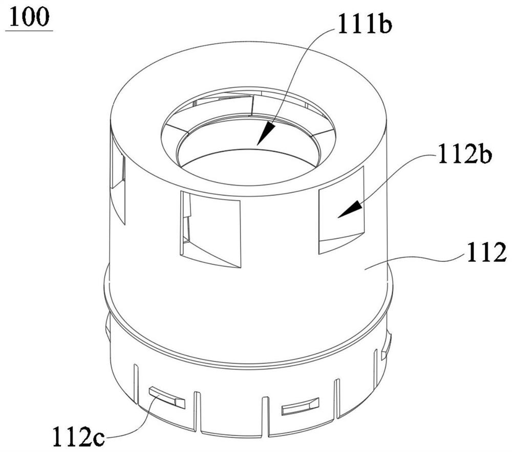 Lotion dispensing device, stirring mechanism, barrel device, washing equipment and control method