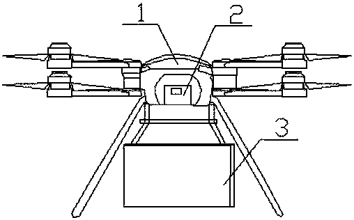 Object-throwing device of unmanned aerial vehicle