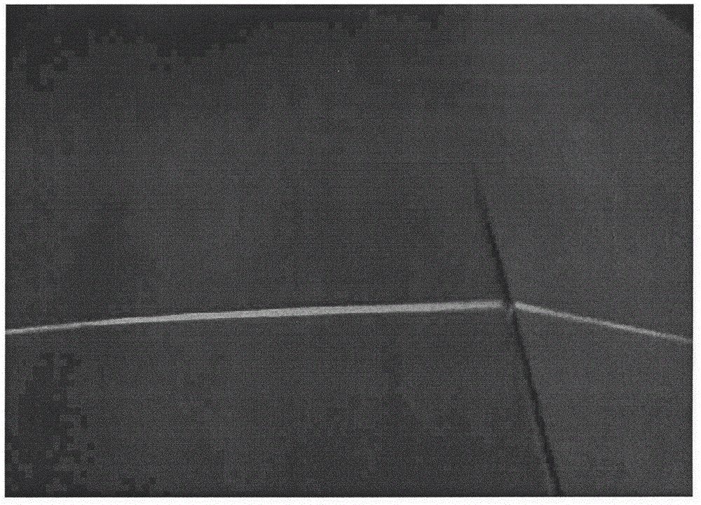 Conveying belt longitudinal tearing online detecting method based on line laser images