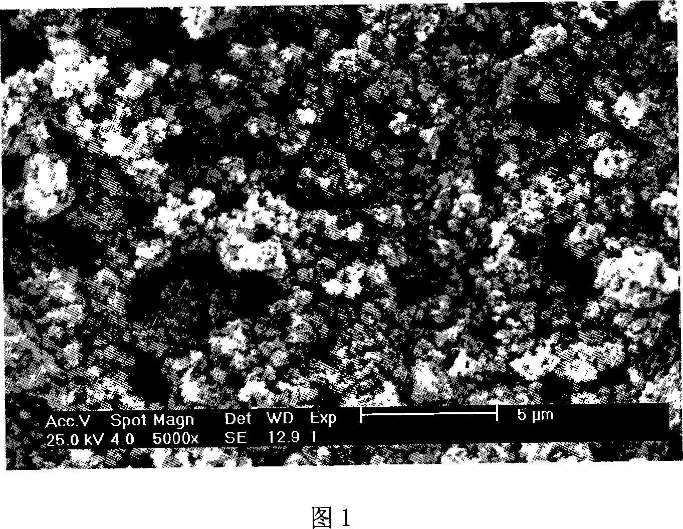 Preparation method of lithium ionic cell positive pole material ferric phosphate lithium