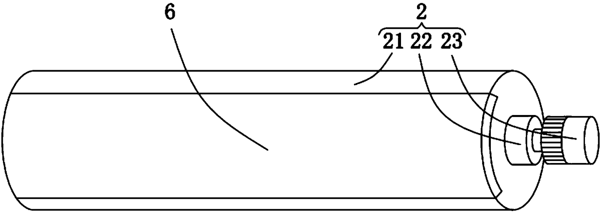 Paper rolling device for paper recording instrument printed with temperature