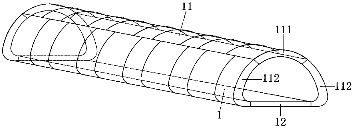 Fabricated self-drainage pipe culvert and assembling method thereof