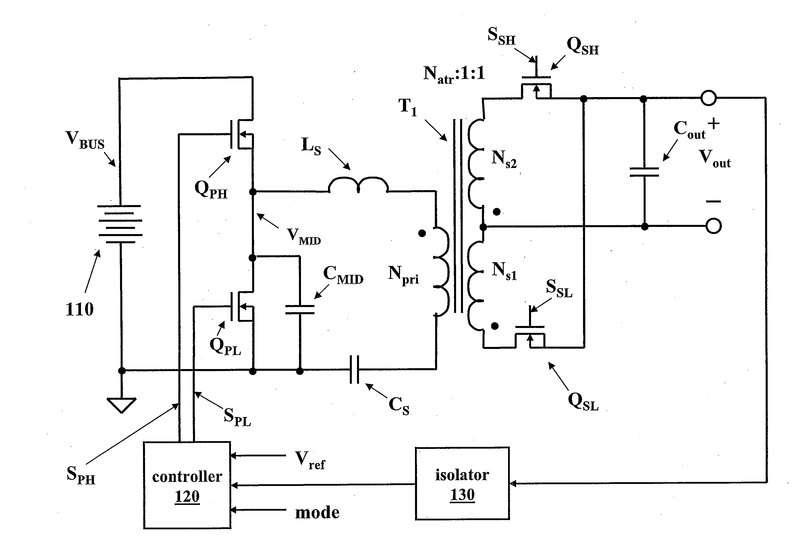 Controller for a Resonant Switched-Mode Power Converter