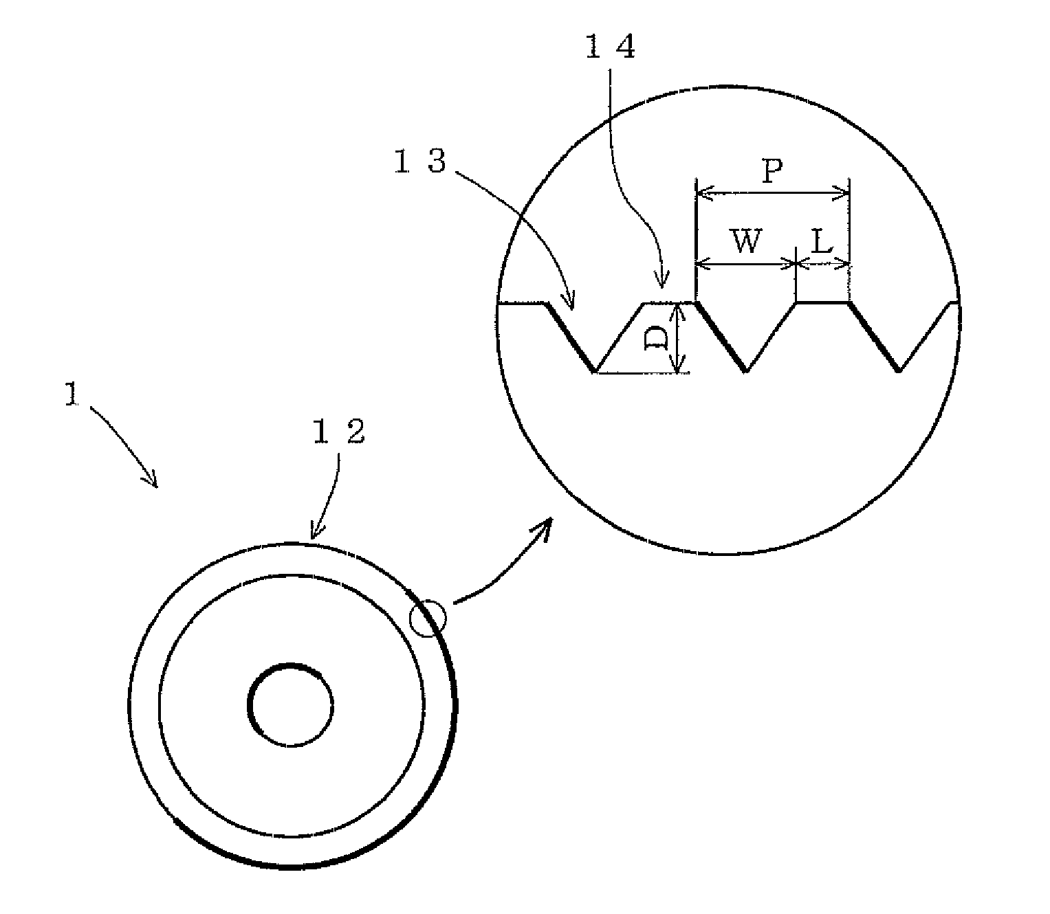 Scribing wheel and method for scribing brittle material substrate