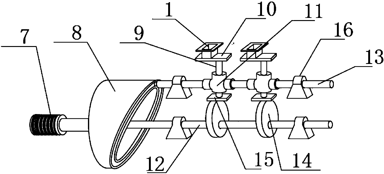 Graded packaging device of food additives