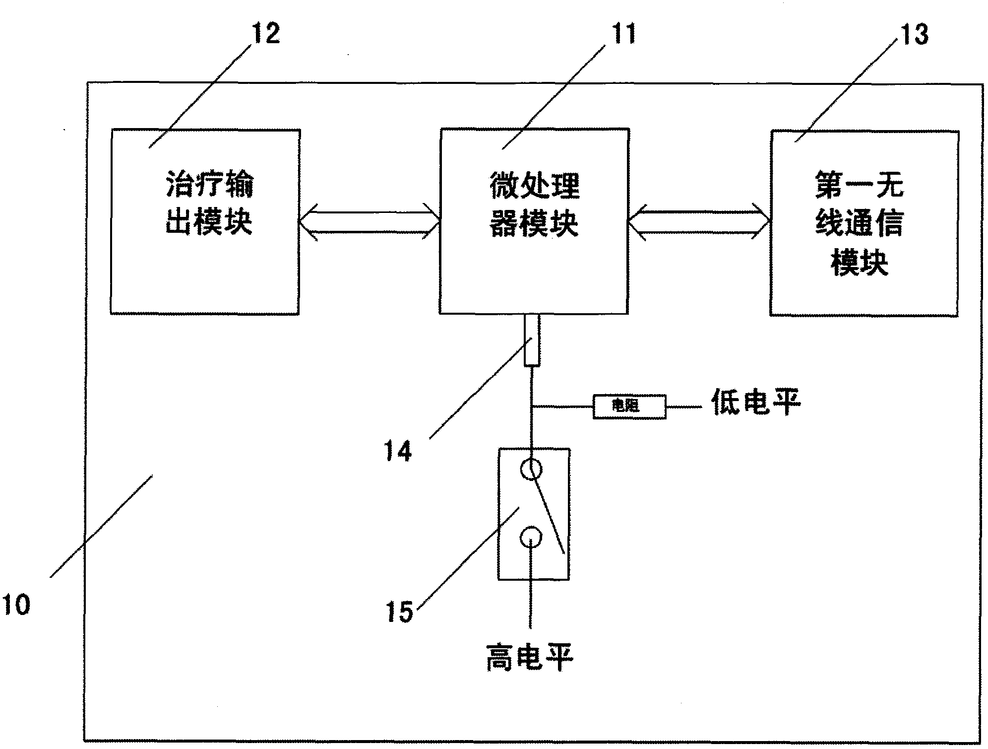 Energy-saving built-in active electronic device and system and wireless communication method