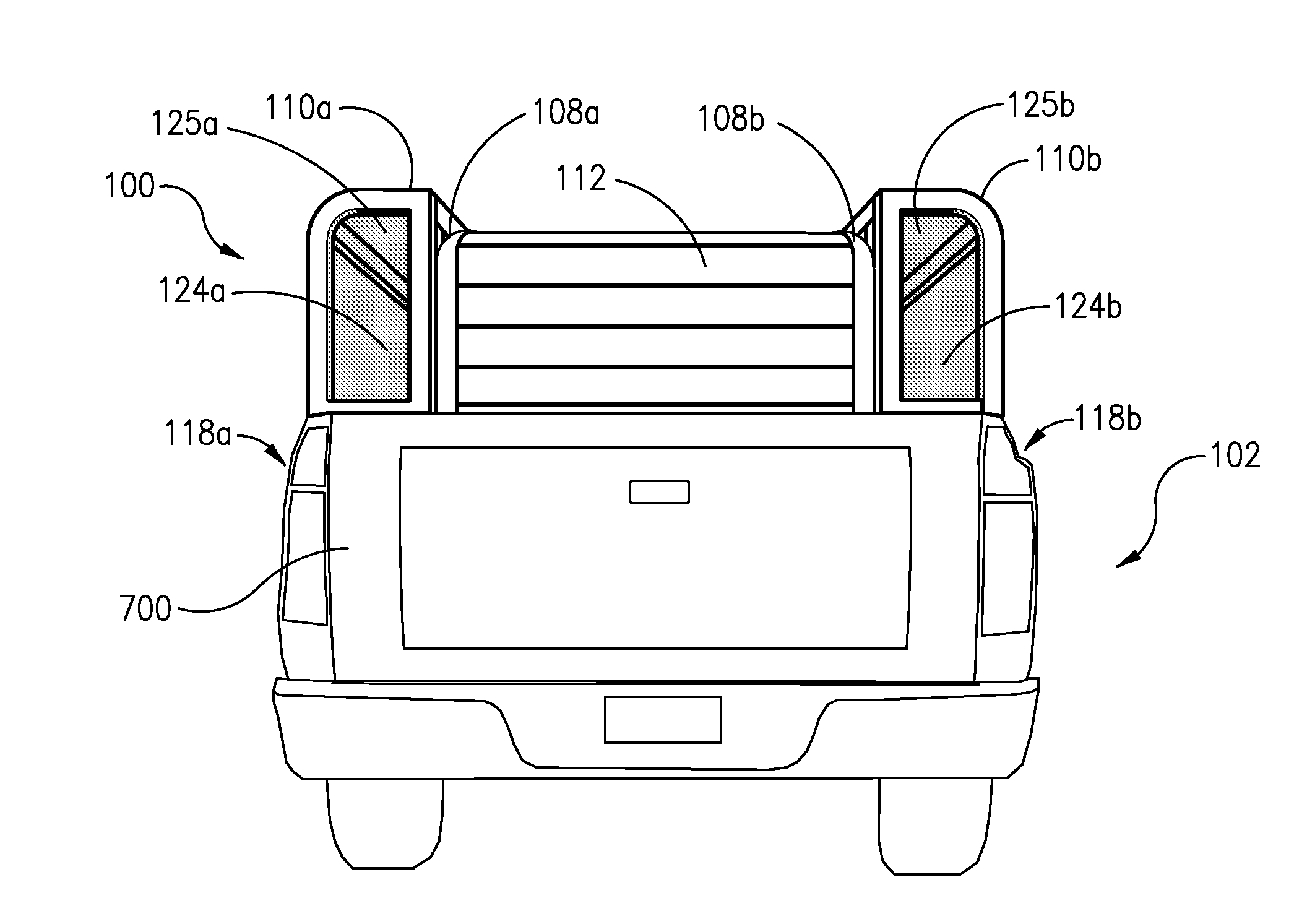 Vehcile topper that encloses the cargo bed of a vehicle such as a pickup truck, yet provides convenient open access thereto