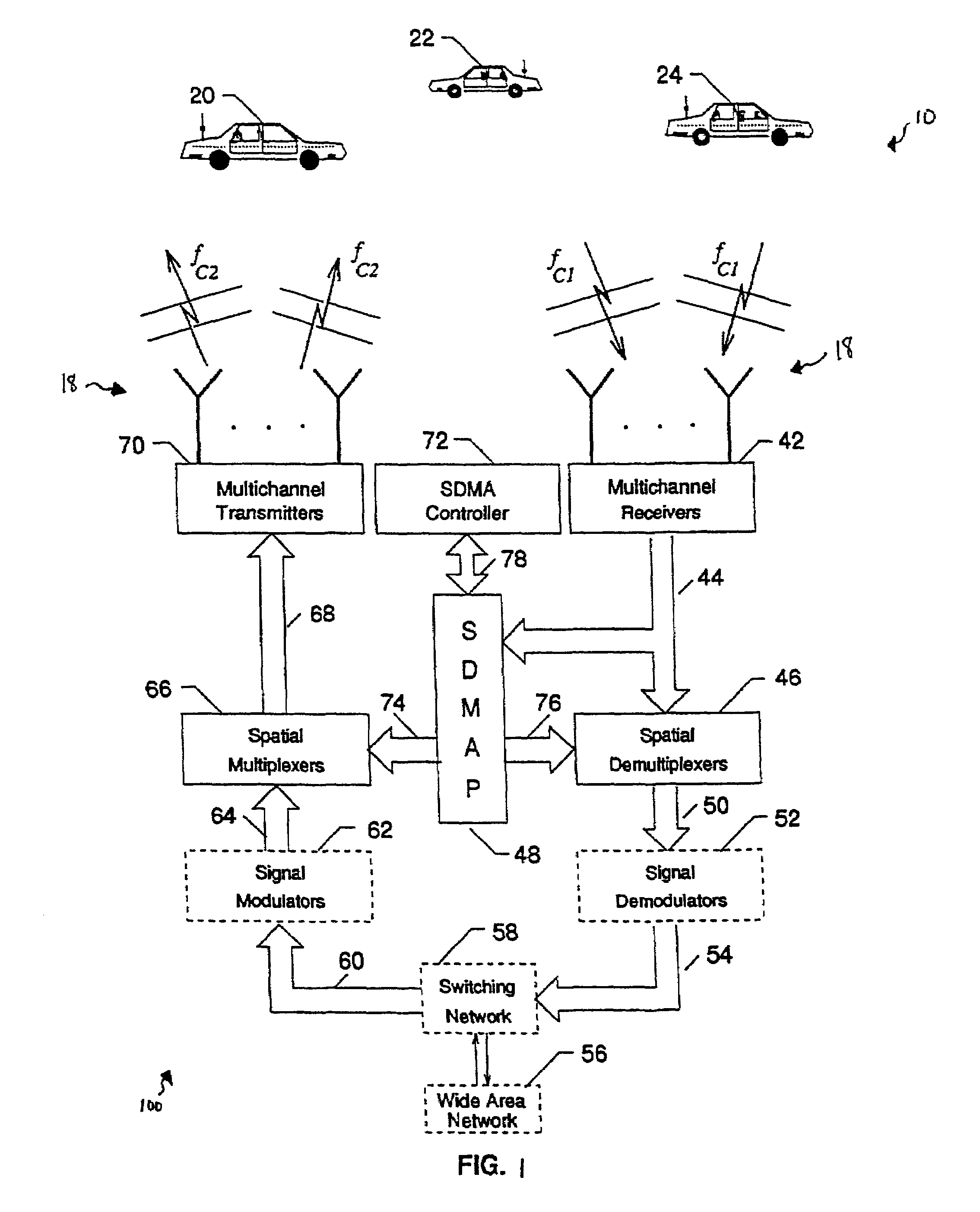 Channel assignments in a wireless communication system having spatial channels including grouping existing subscribers in anticipation of a new subscriber