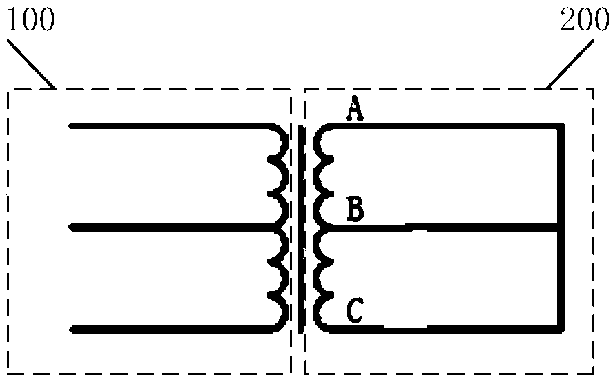 Power grid layout structure and system based on ice-melting function