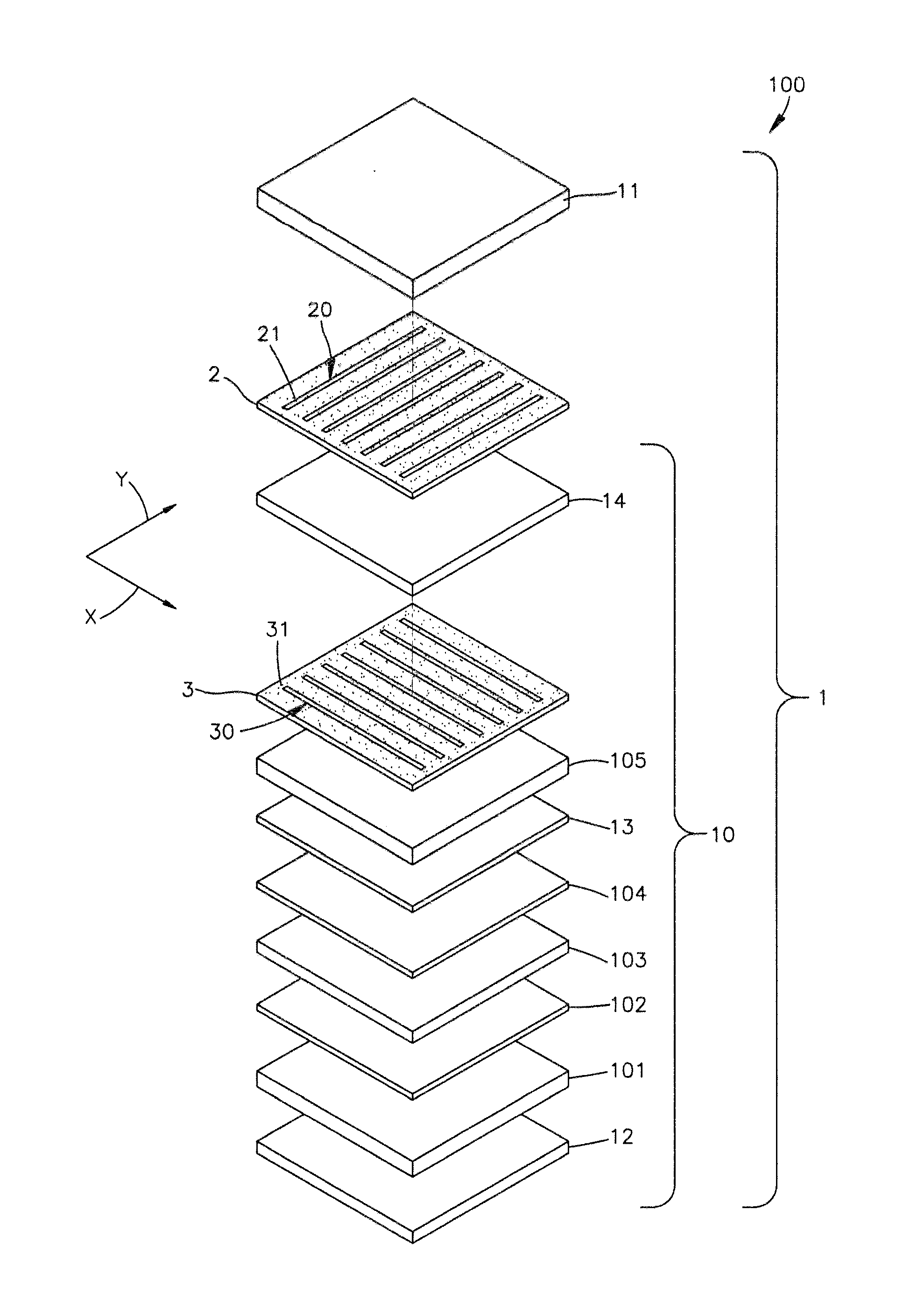 Liquid crystal display integrated with capacitive touch devices