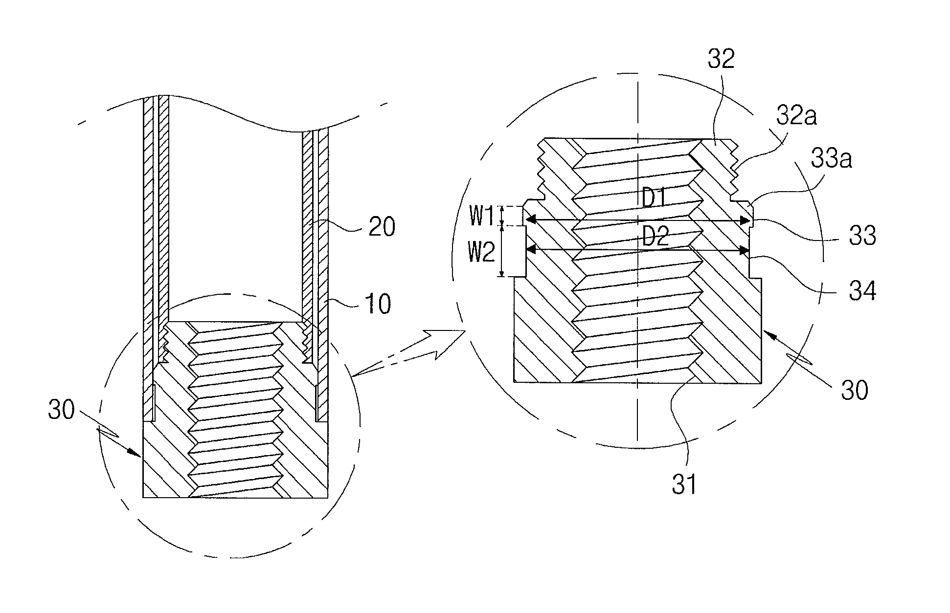 Guide thimble plug for nuclear fuel assembly