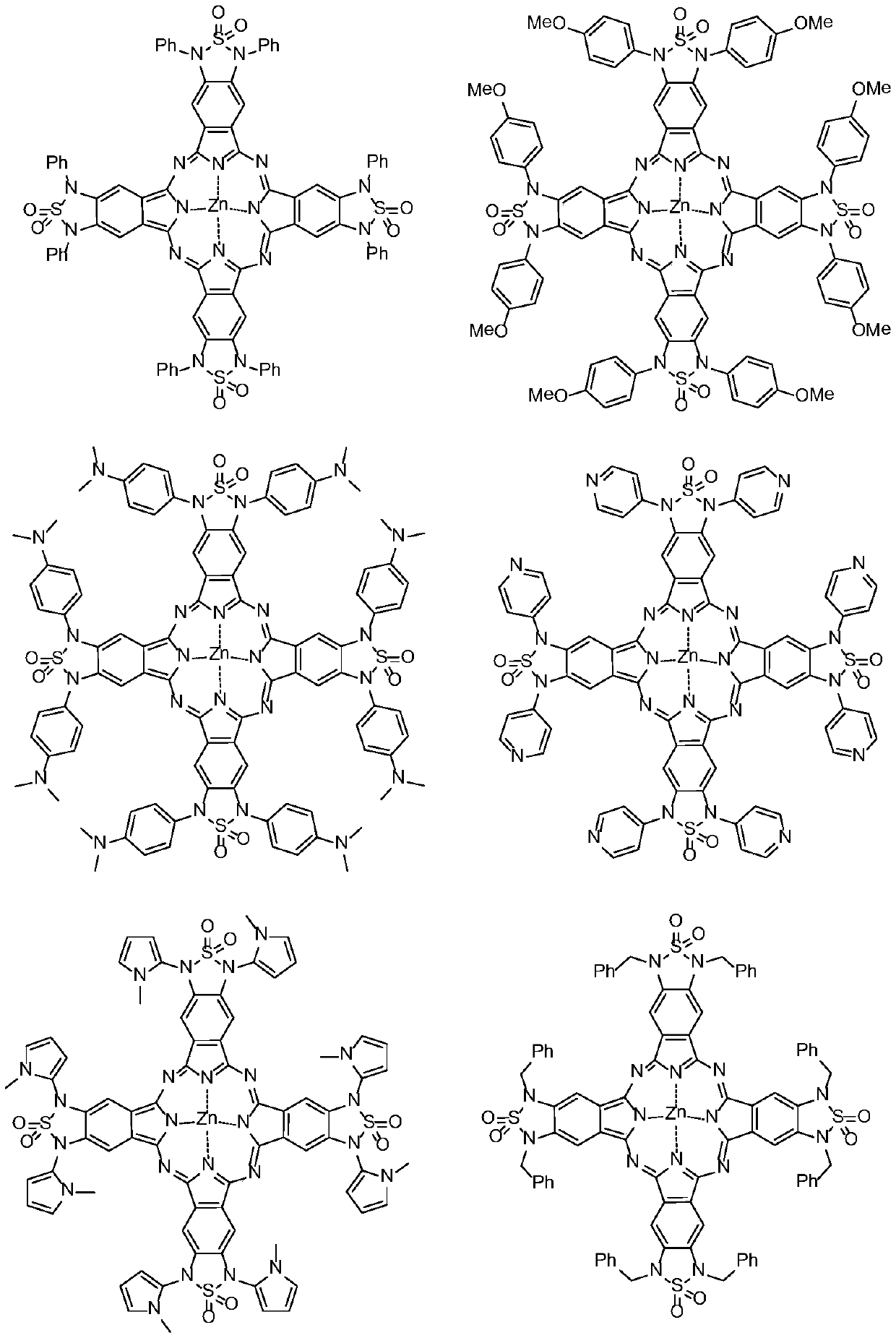 Green phthalocyanine compound and preparation method thereof