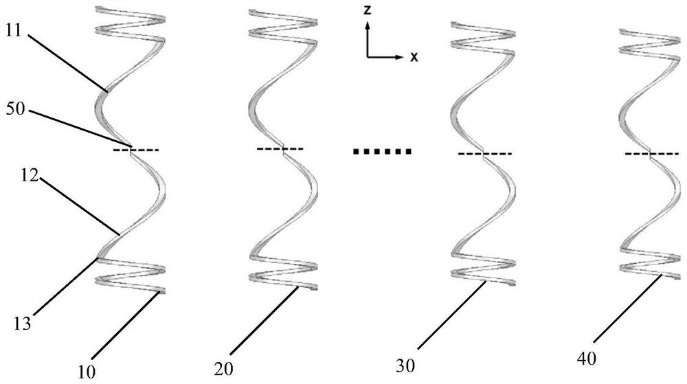 Directional circularly-polarized spiral array antenna and dual-circularly-polarized spiral array antenna