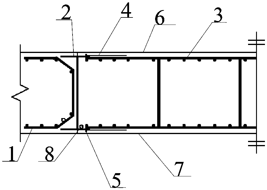 Super-deep diaphragm wall rigid connector comprehensive water stop system and construction method thereof