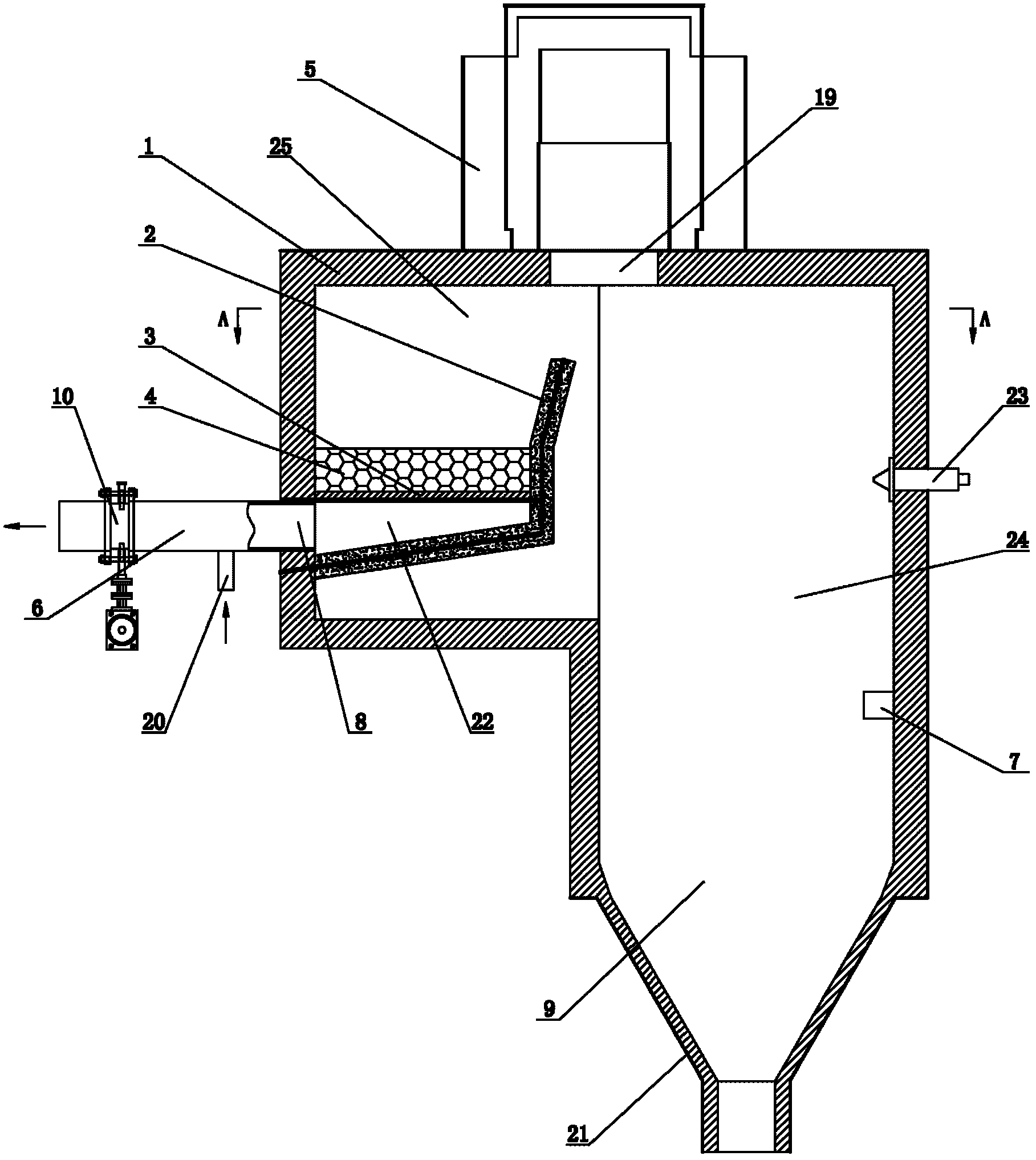 High-temperature filter for biomass