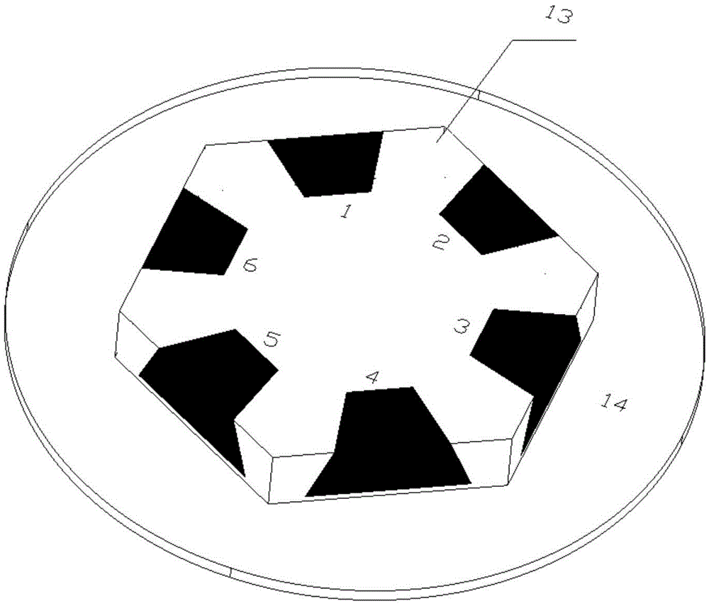 Equal-hexahedron conformal broad-band phase-stabilizing dual circularly-polarized antenna