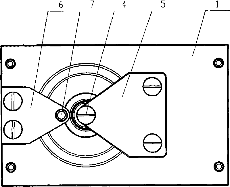 Drilling fixture for crank positioning pin hole