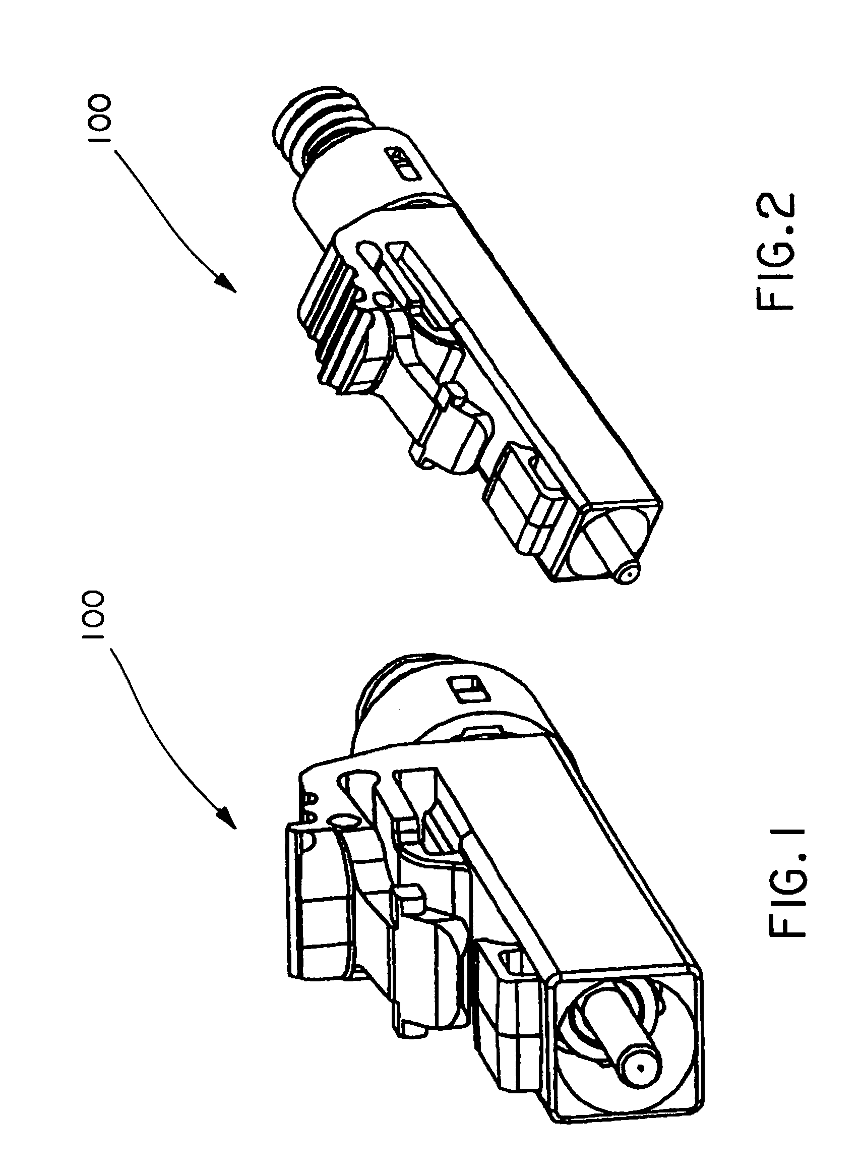 Re-terminable LC connector assembly and cam termination tool