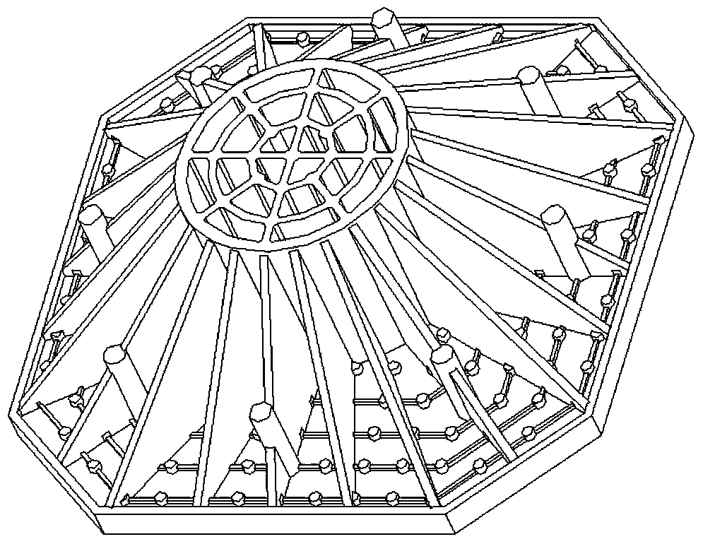 A method for casting extended table tops of vibrating instruments