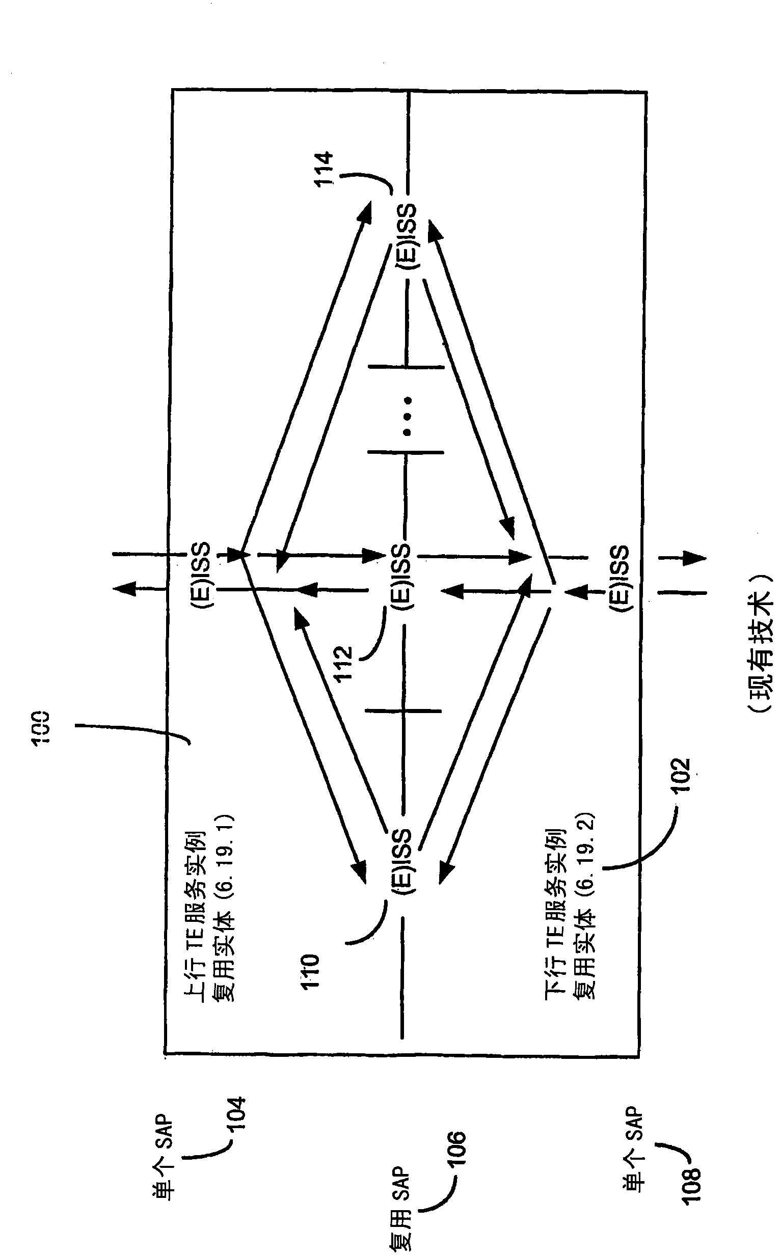 A system and method of demultiplexing provider backbone bridging traffic engineering instances