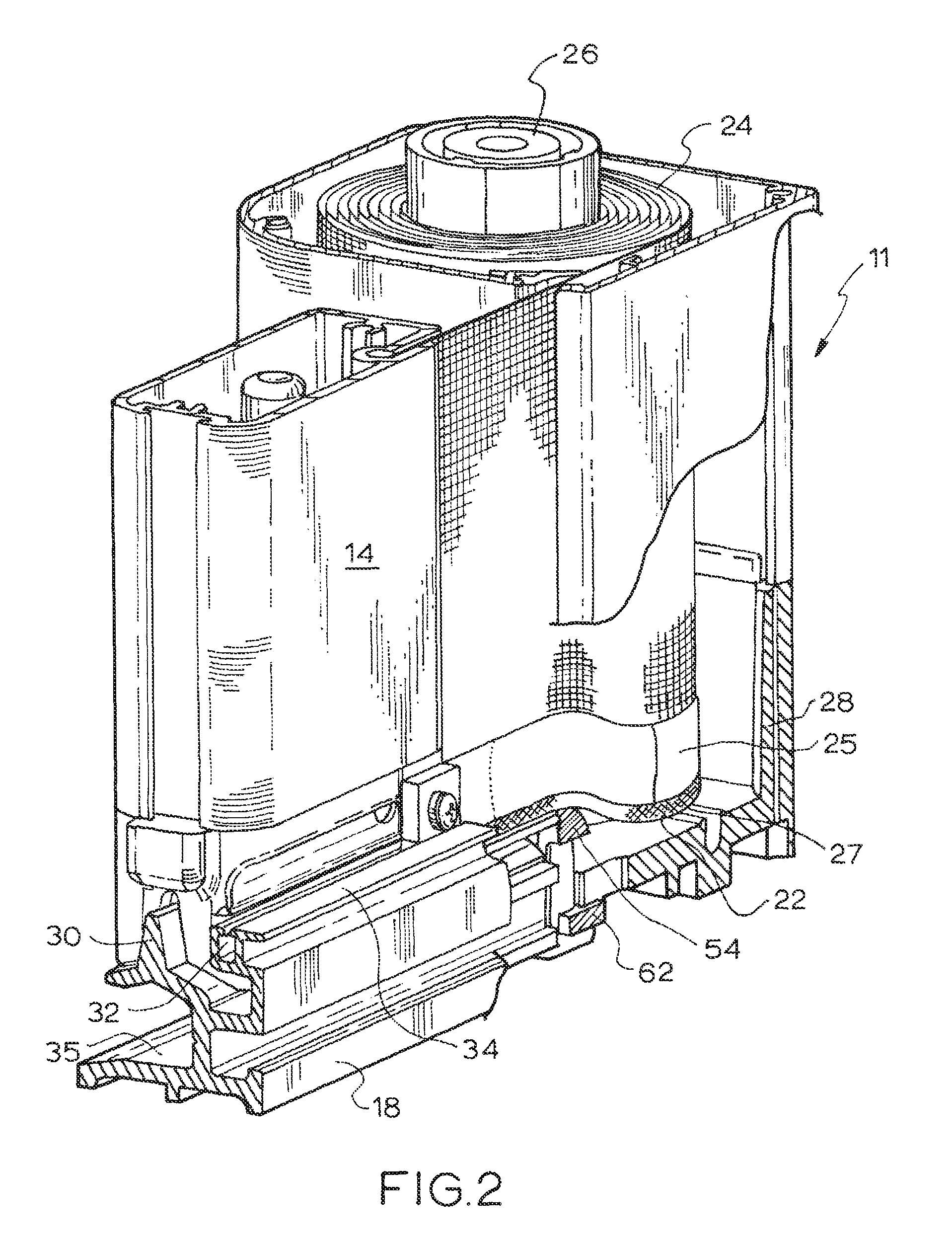 Roller assembly and guide for a retractable screen