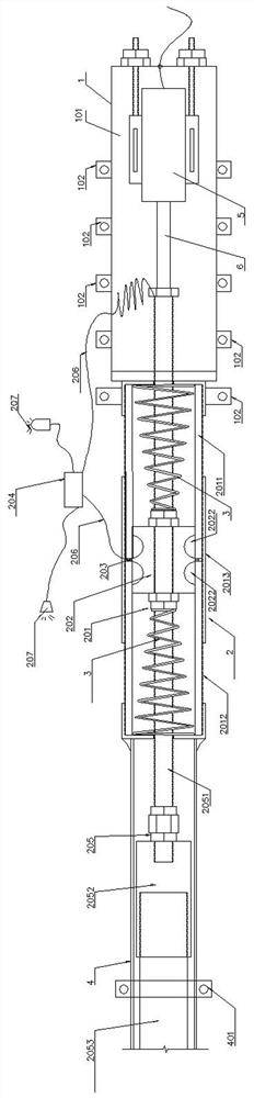 Foundation pit deformation monitoring device