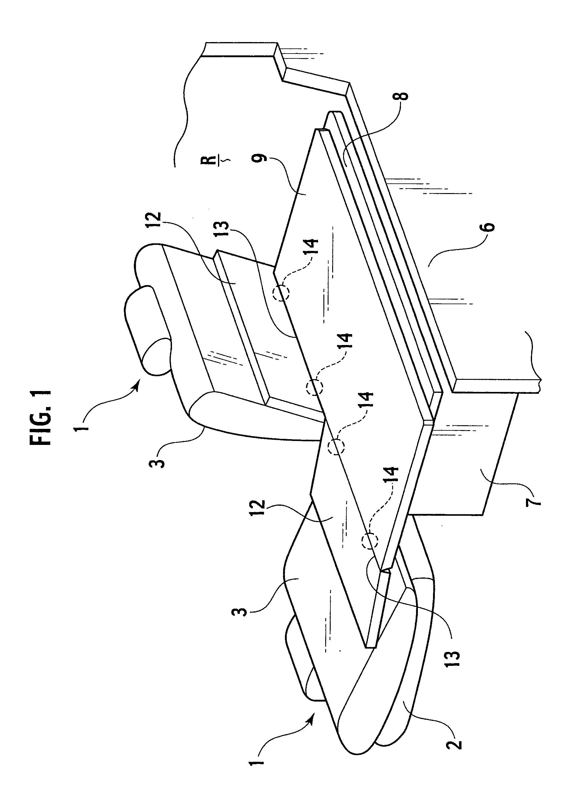 Hinge mechanism and automotive luggage board structure using the same