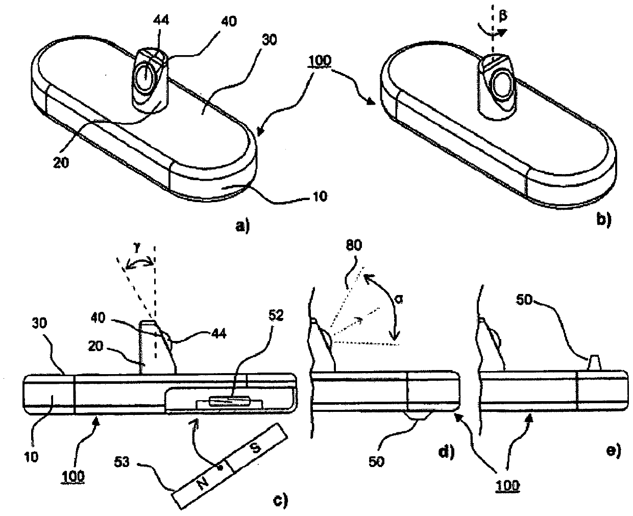 Lighting devices for surgical purposes