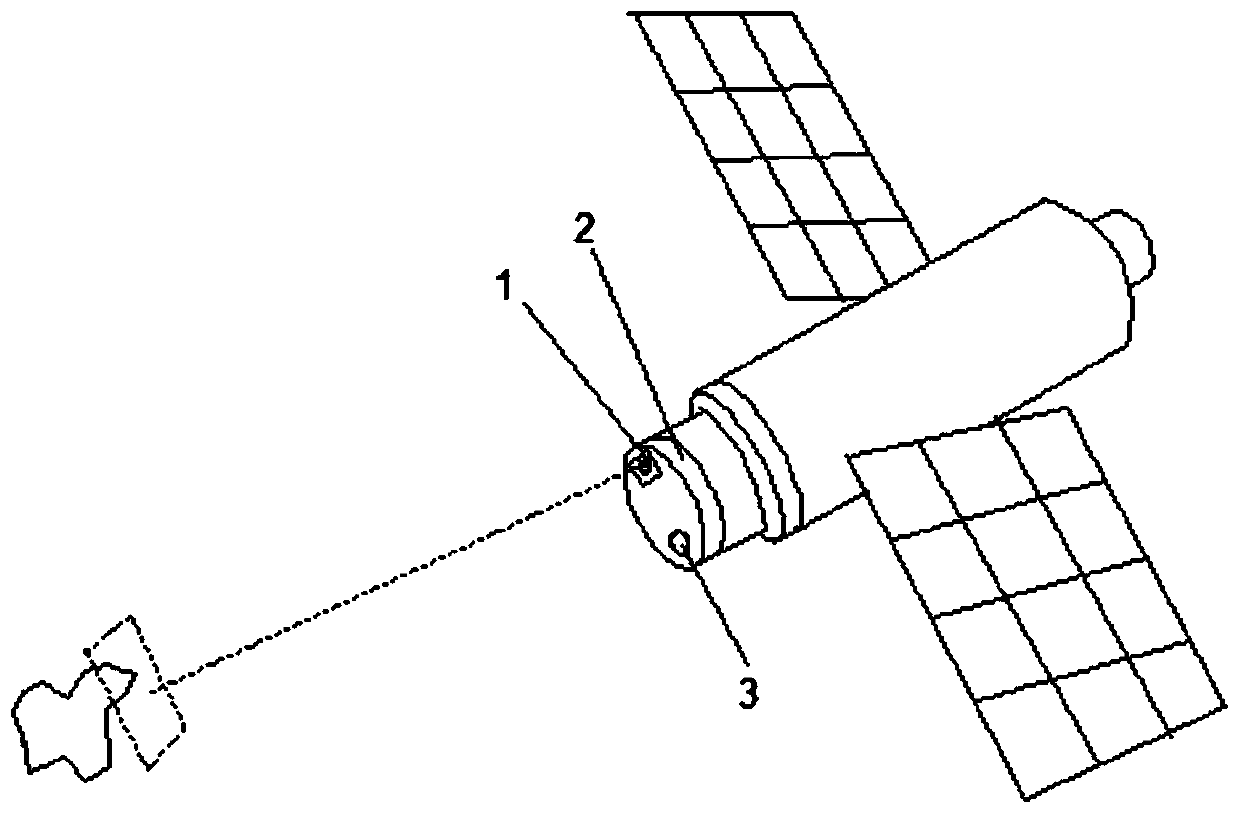 3D acquisition and size measurement method for space field