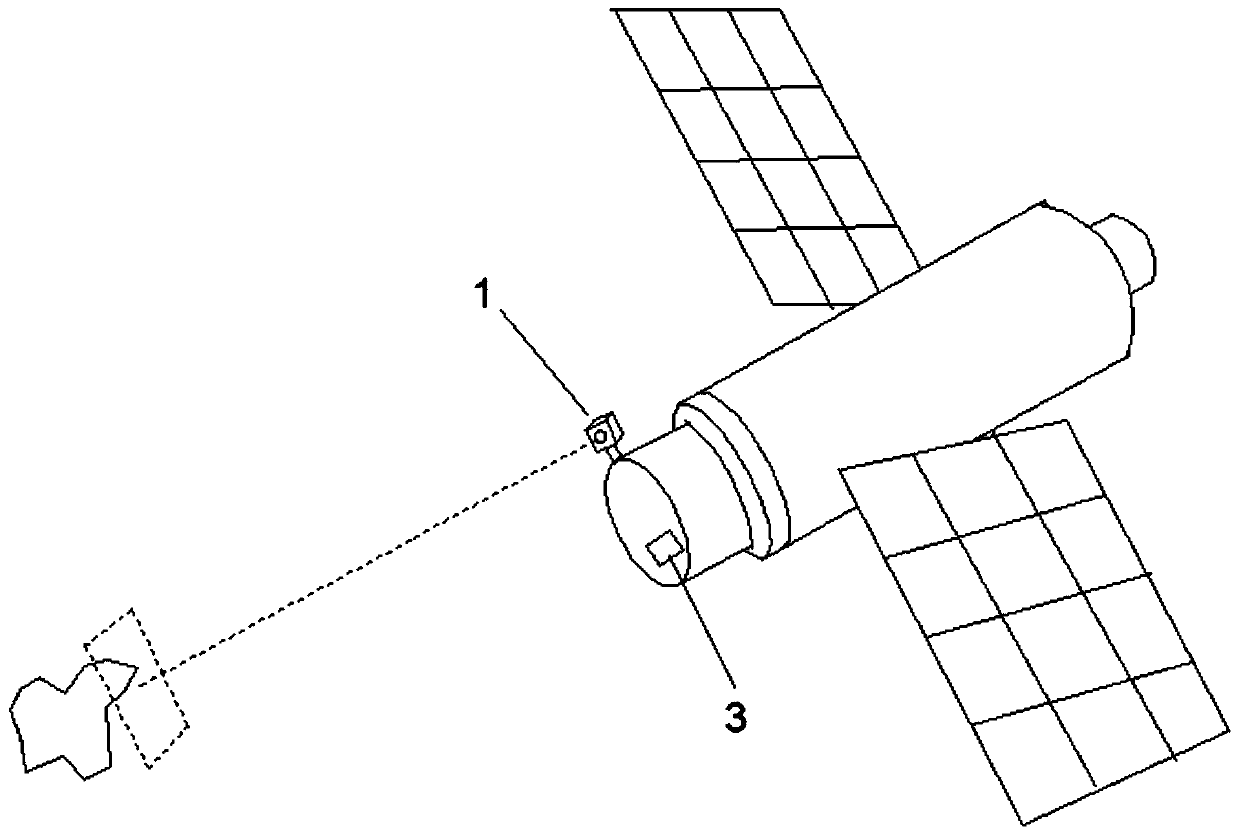 3D acquisition and size measurement method for space field