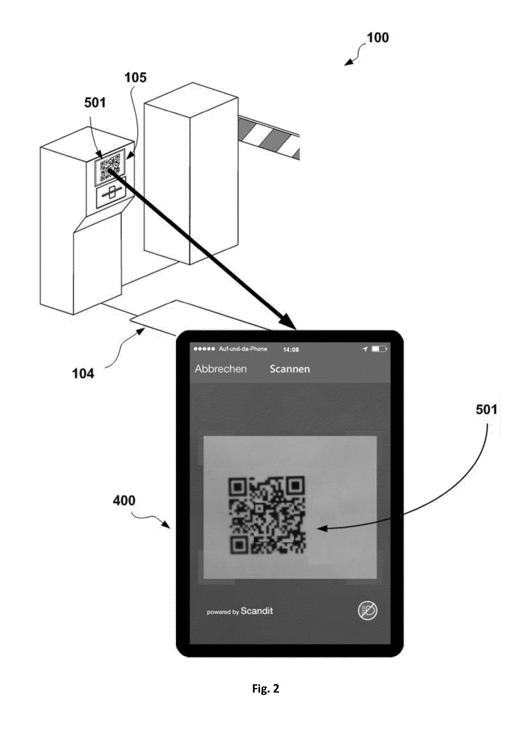 Method for the capturing and payment of parking transactions