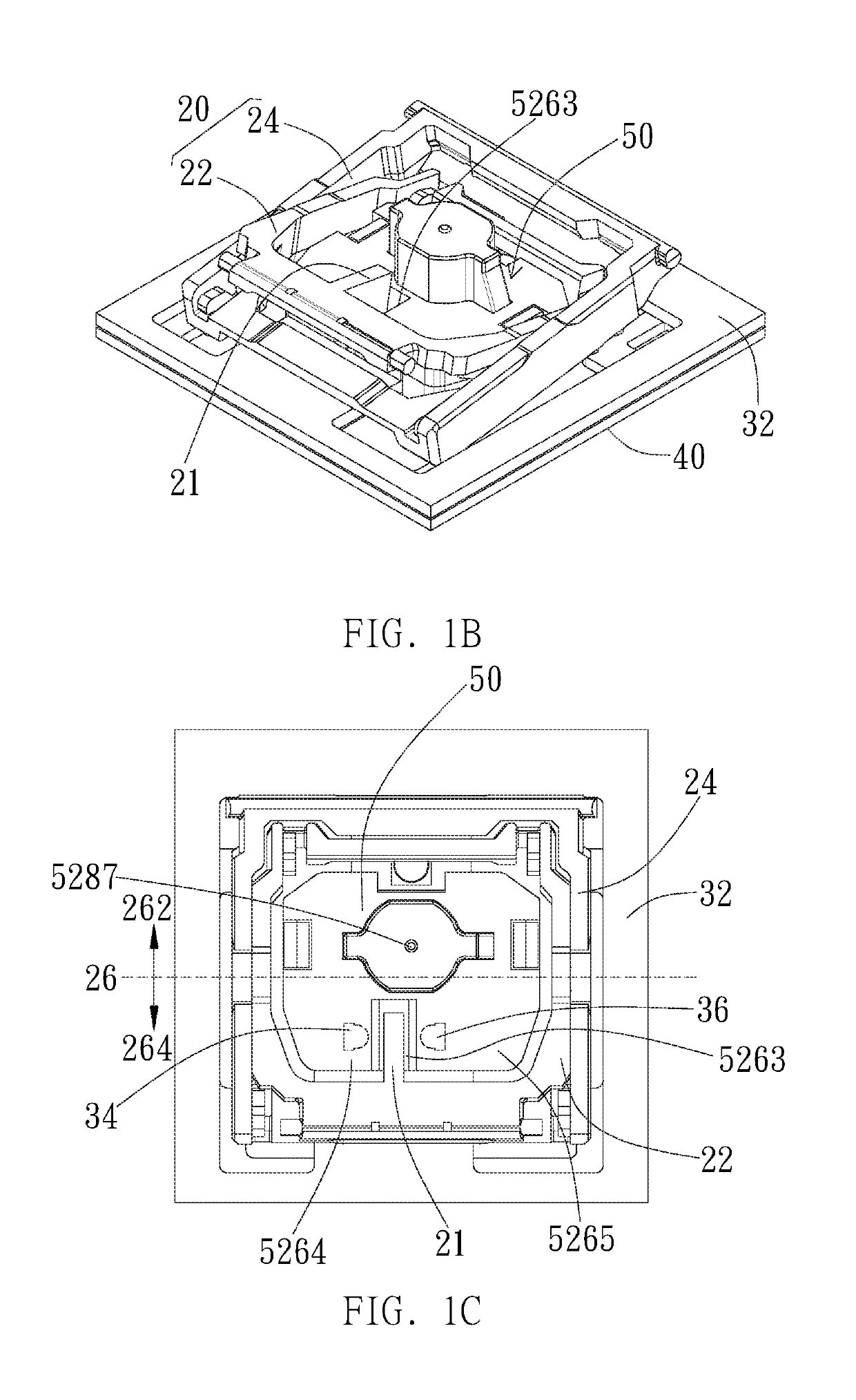 Optical keyswitch