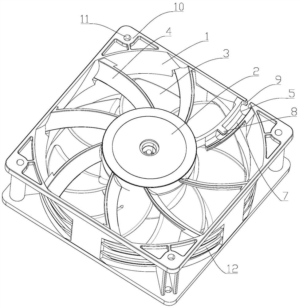 Large-air-volume cooling fan