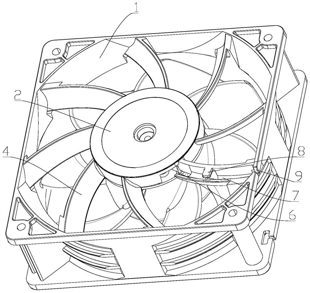 Large-air-volume cooling fan