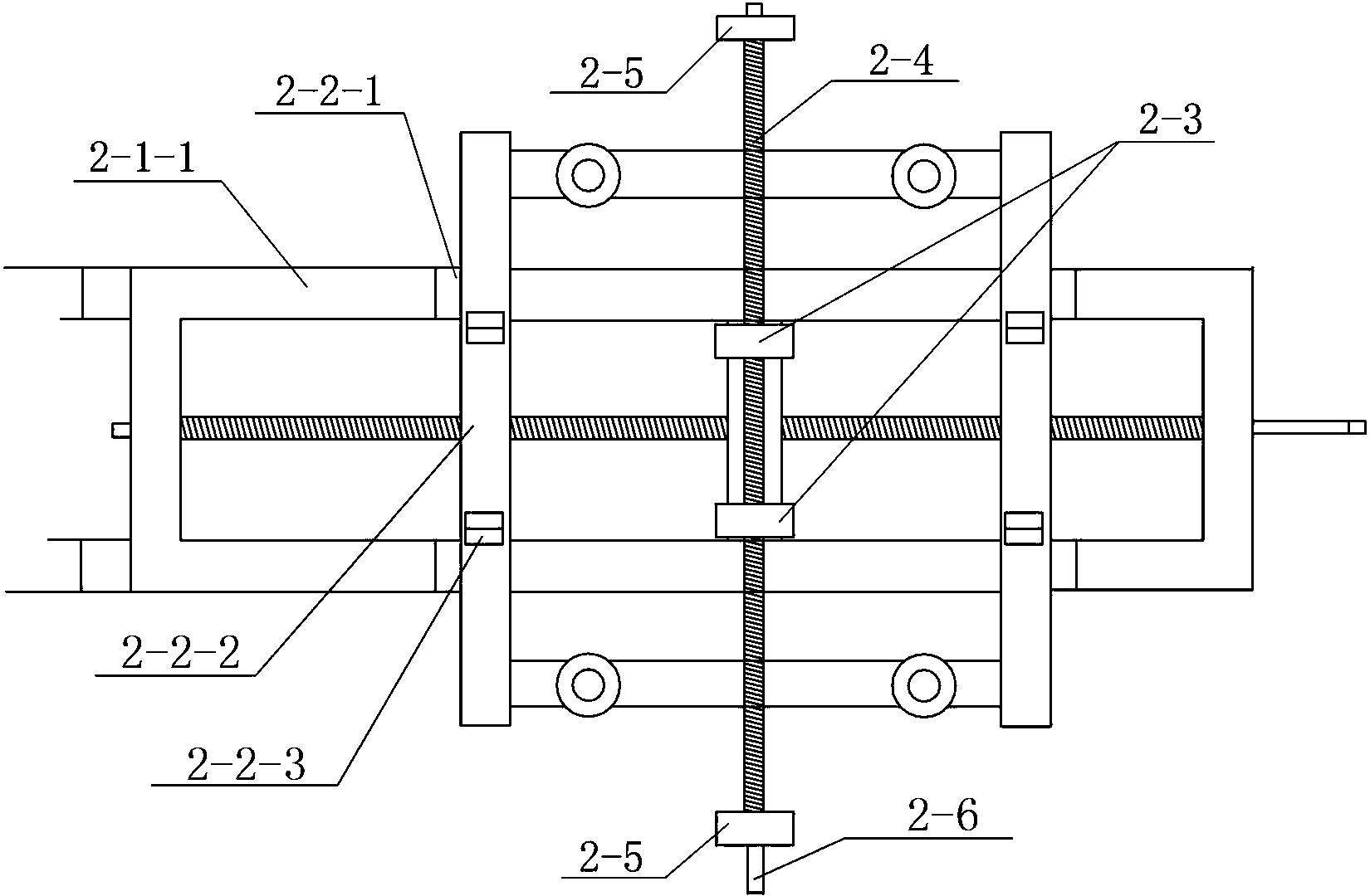 Installation platform for installing operating mechanism of substation outdoor disconnector