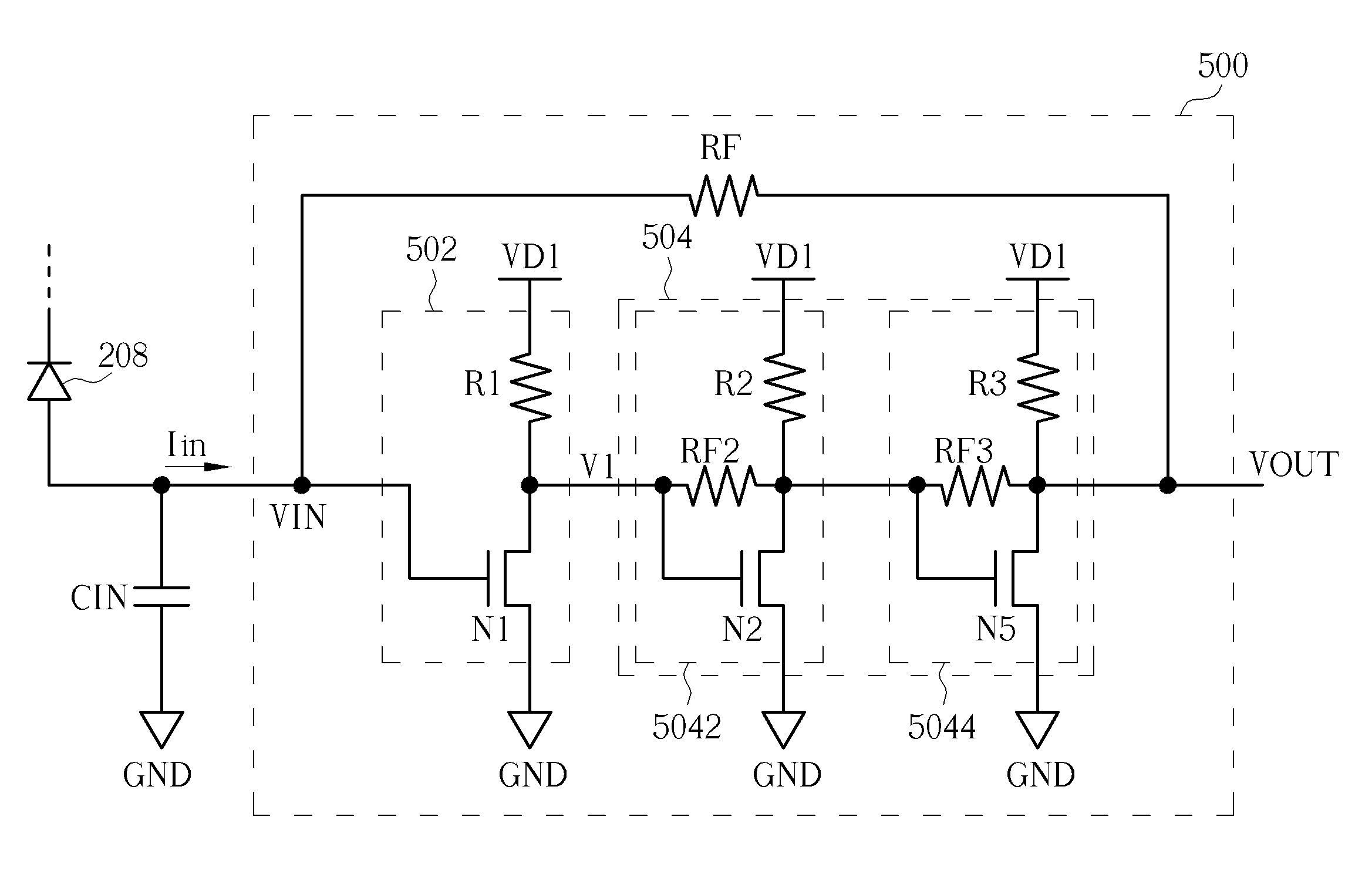 High speed transimpedance amplifier