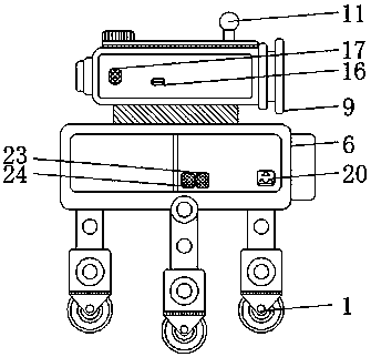 Measuring device for building engineering