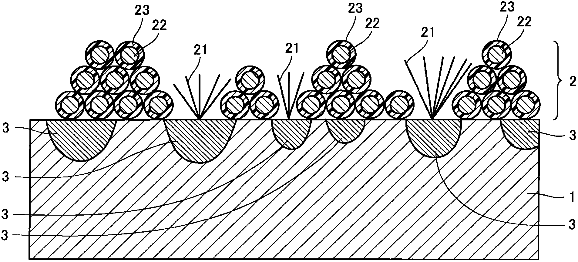 Carbon-coated aluminum member and method for producing the same