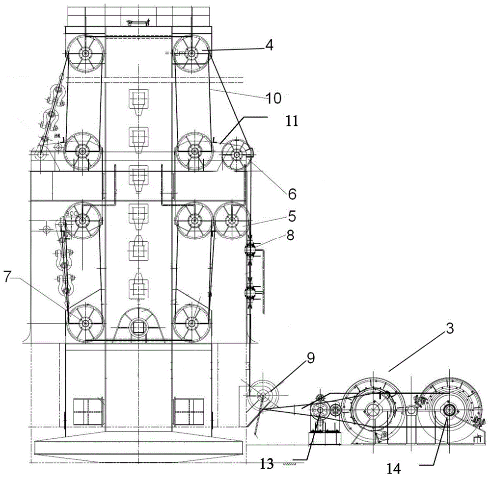 Self-elevating offshore wind turbine installation vessel