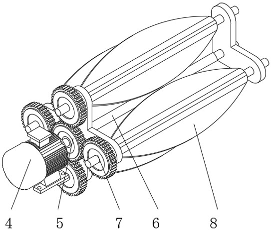 Mountain tea garden organic fertilizer raw material manufacturing and mixing device and use method