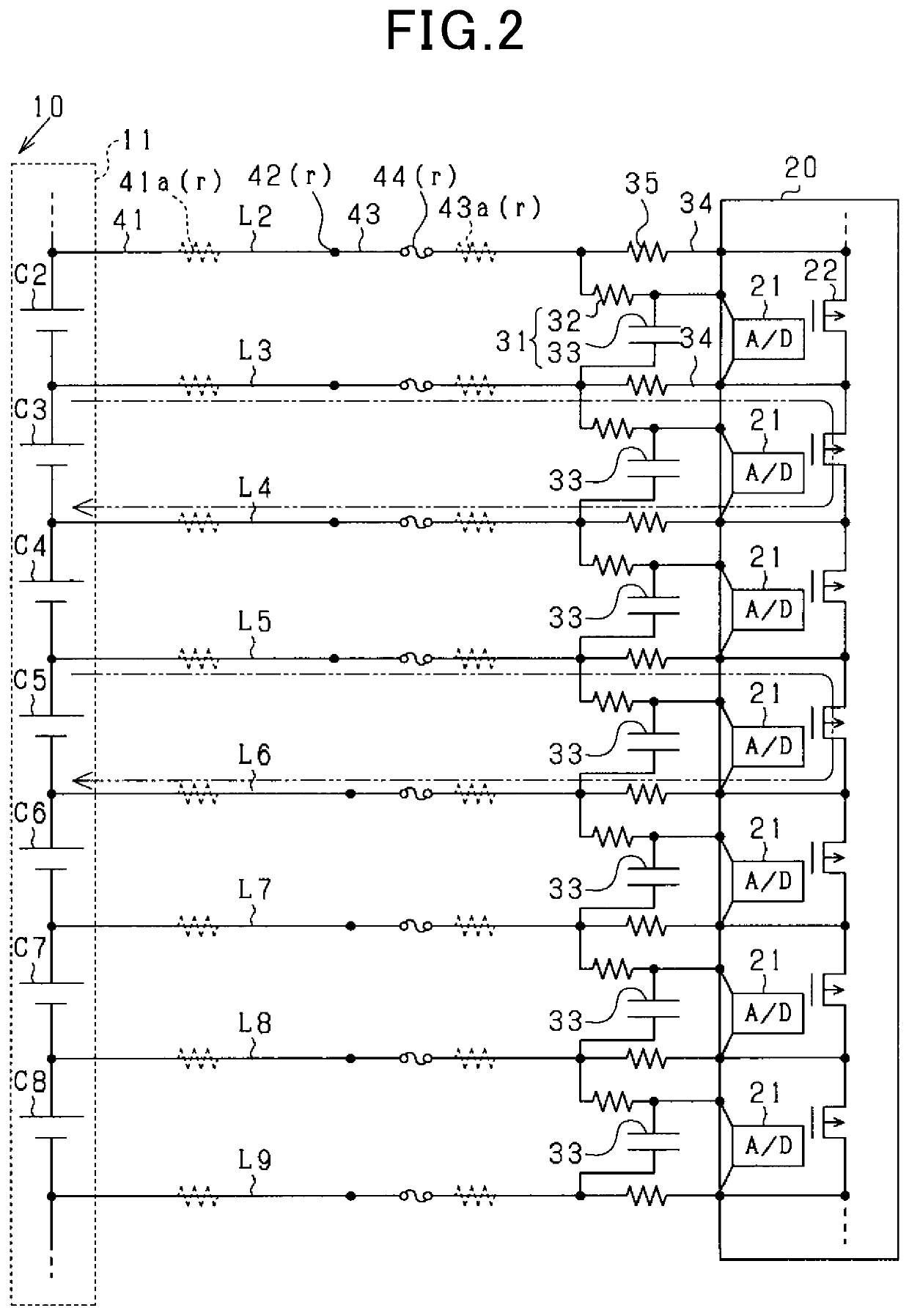 Battery control unit