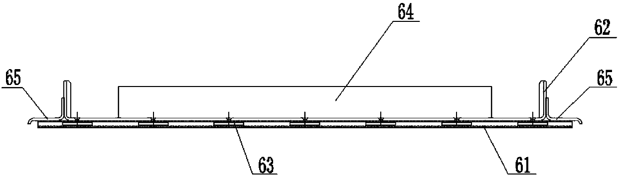 Material conveying device for biogas engineering