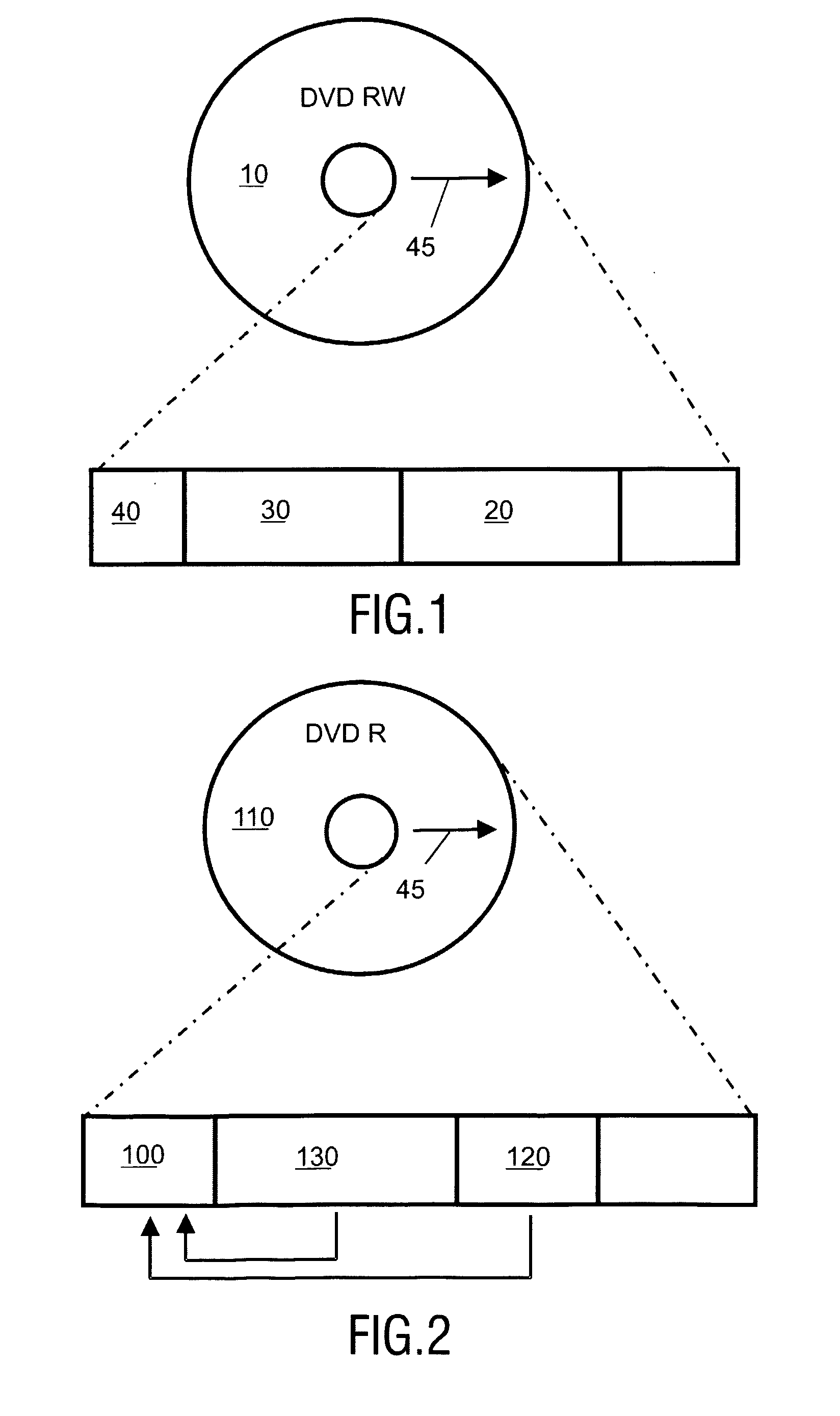 Method of Partitioning Data on Data Carriers