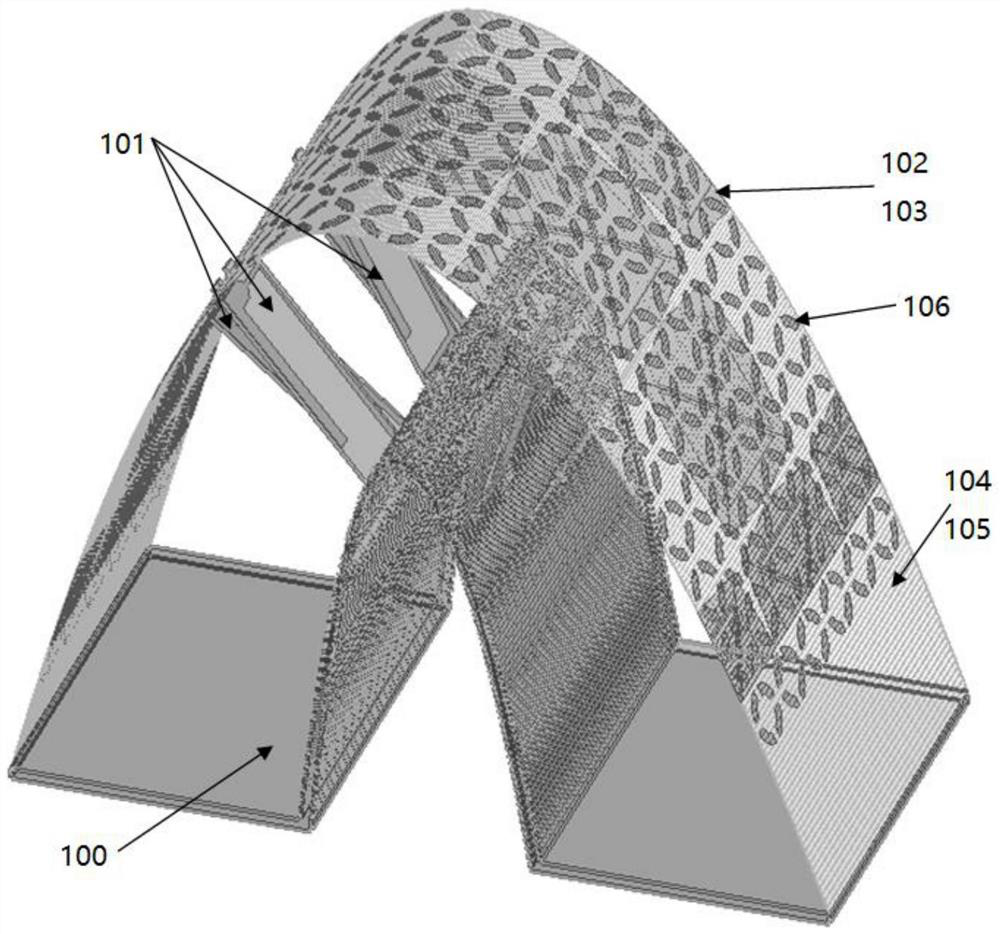 Low-profile dual-polarization strong-coupling ultra-wideband full-wing conformal dipole phased-array antenna