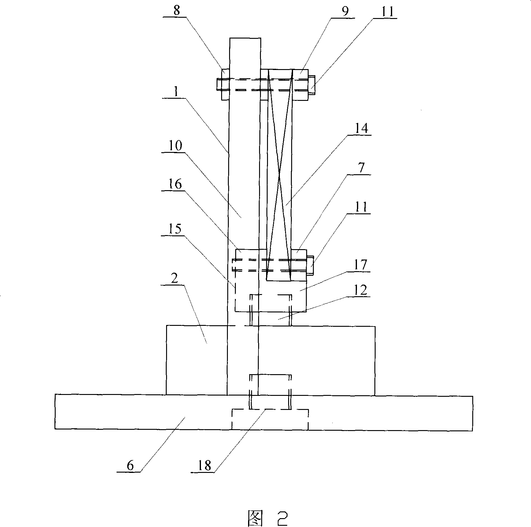 Timber drying stress detection device and method