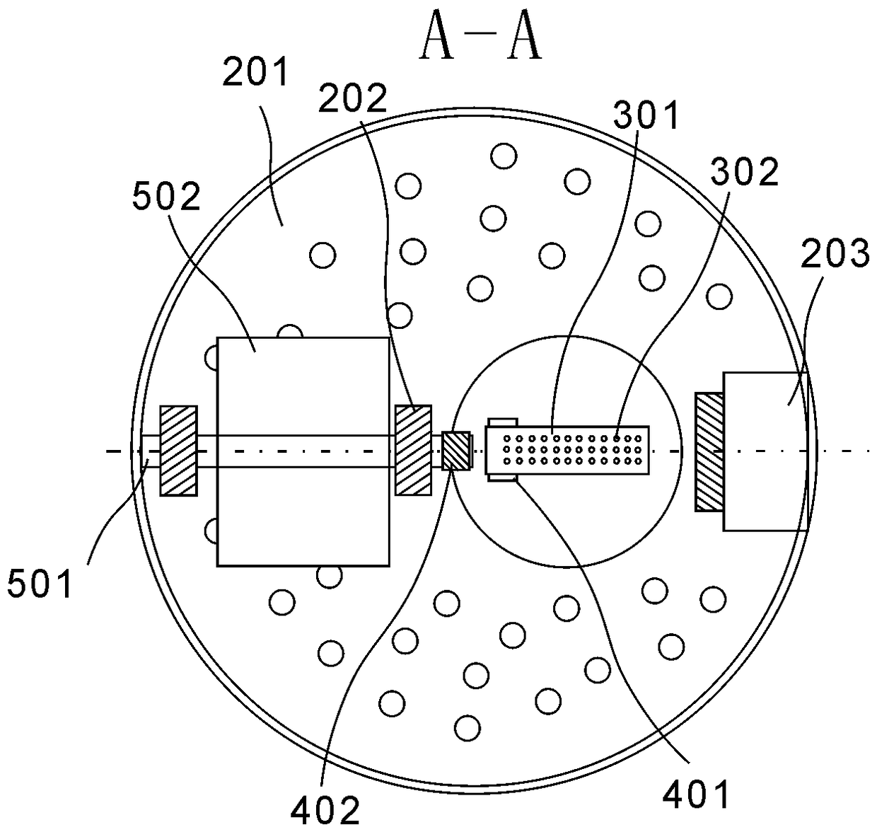 Sensor intermittent type automatic brushing and cleaning device