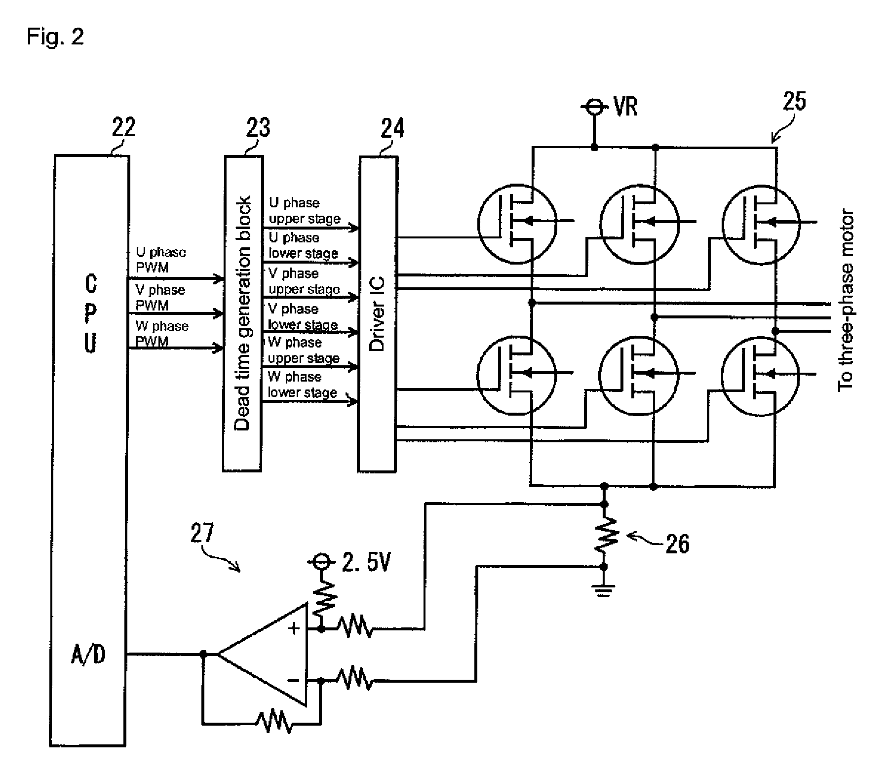 Controller of multi-phase electric motor