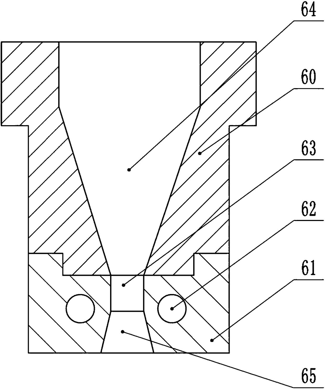 Grid composite fiber